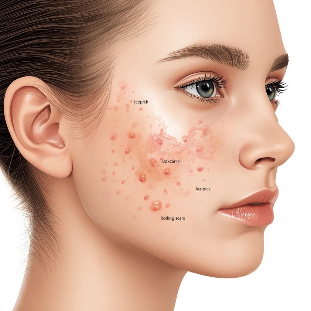 acne scars